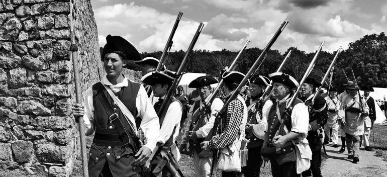 men with the muskets